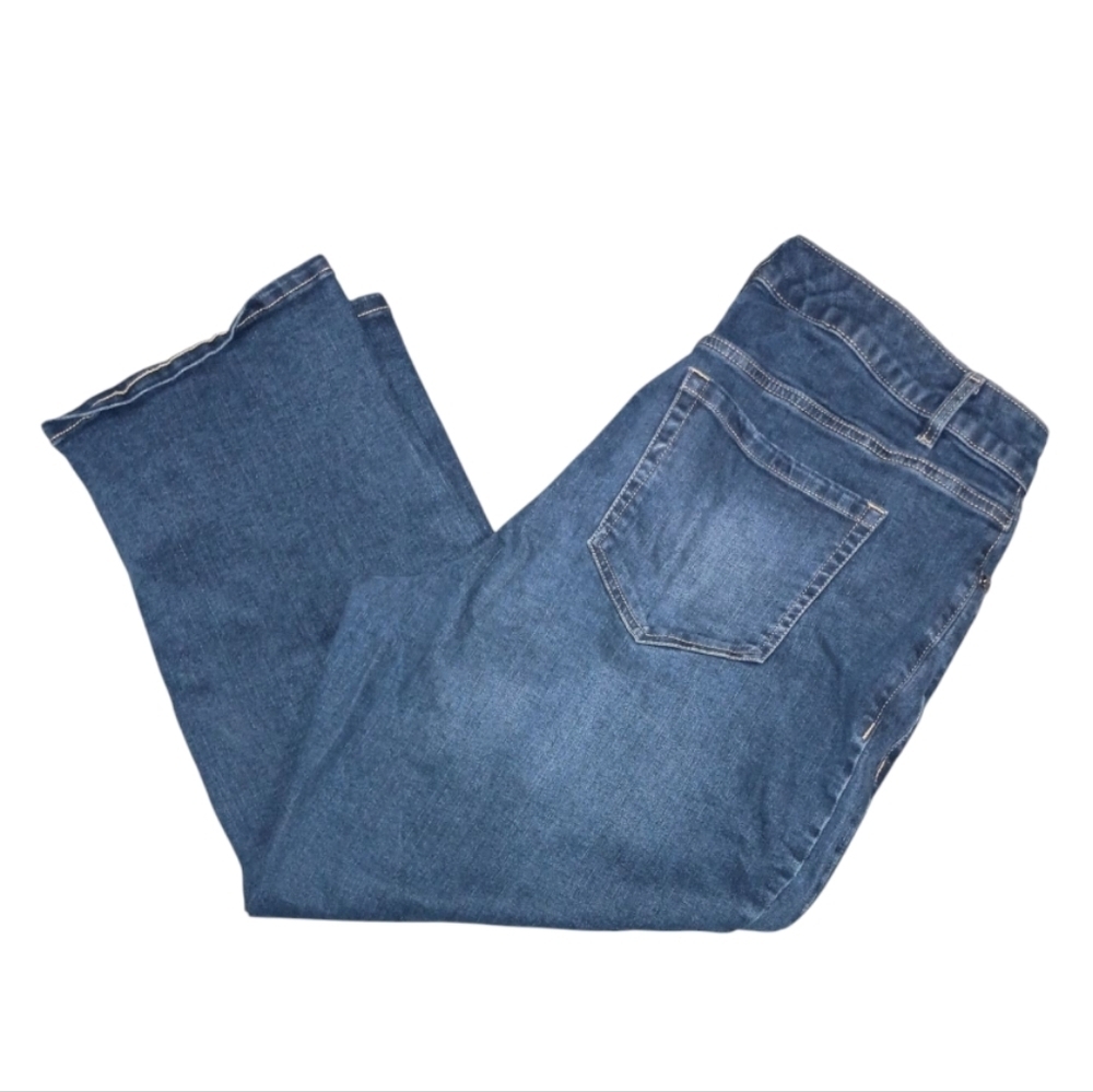 Lane Bryant Plus Size Mid-Rise Boyfriend Capri Size 14